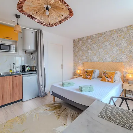 Mimosa Centre-ville - Parking & Clim Apartamento